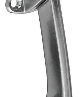 National Hardware V238 Series N335-885 Door Stop, Zinc, Satin Nickel