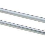 National Hardware DPV209 N338-327 Closet Rod, 48 to 72 in L, Steel, Bright