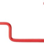 National Hardware 2155BC N271-013 Storage Screw Hook, 15 lb, Steel, Red