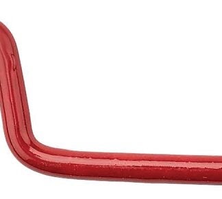 National Hardware V2157 Series N188-003 Ladder Hook, 6 in Projection, 1-3/4 in H, 8 in L, 15 lb, Steel, Red