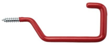 National Hardware V2213 N188-010 Rafter Hook, 40 lb, Steel, Red