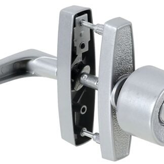 National Hardware V1307 Series N178-814 Knob Latch, Zinc, 5/8 to 1-3/8 in Thick Door