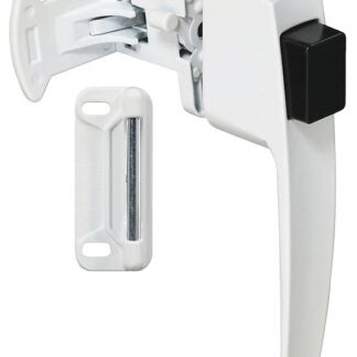 National Hardware V1316 Series N213-074 Pushbutton Latch, Zinc, 5/8 to 2 in Thick Door