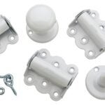 National Hardware V1771 Series N100-019 Kit, Steel, White