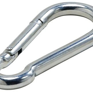 National Hardware 3112BC Series N830-308 Interlocking Spring Snap, 738 lb Working Load, Steel, Zinc