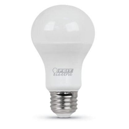 Feit Electric A800/830/10KLED/10 LED Bulb, General Purpose, A19 Lamp, 60 W Equivalent, E26 Lamp Base, Warm White Light