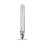 Feit Electric BP20T61/2/SU/LED LED Bulb, Linear, T6-1/2 Lamp, 20 W Equivalent, E17 Lamp Base, Warm White Light