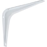 National Hardware 211BC N218-885 Shelf Bracket, 100 lb, 6 in L, Steel Sells in Quantity of 20