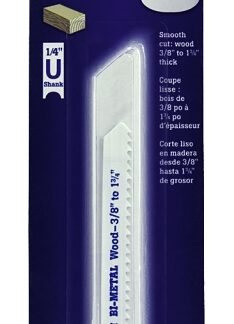 Vulcan 823411OR Jig Saw Blade, 3-1/2 in L, 10 TPI, HSS Tooth Cutting Edge