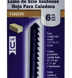 Vulcan 822441OR Jig Saw Blade, 3 in L, 6 TPI