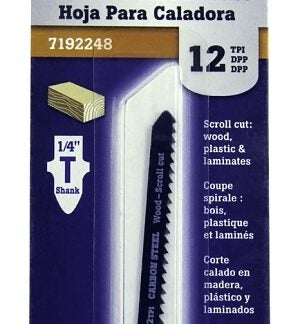 Vulcan 823451OR Jig Saw Blade, 3 in L, 12 TPI