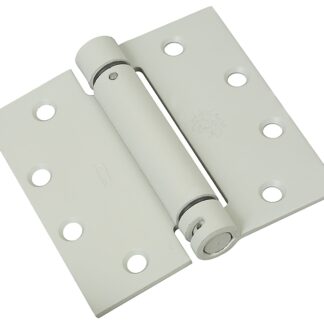 National Hardware 2060R Series N236-013 Spring Hinge, 4-1/2 in H Frame Leaf, Steel, Prime Coat, Screw Mounting, 50 lb