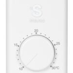 Stelpro SWT SWT1CC Line Voltage Mechanical Thermostat, 120 to 277 V, White