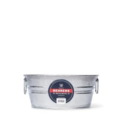 Behrens 103LFT Mini Tub, 1.5 gal Capacity, Steel