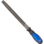 Vulcan JL-F001 File, Flat Profile, Flat Pattern, Double Cut Cut, 3/4 in W Blade, Cushion-Grip Handle