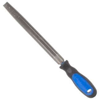 Vulcan JL-F003 File, Half-Round Profile, Half Round Pattern, Double Cut Cut, 3/4 in W Blade, Cushion-Grip Handle