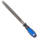 Vulcan JL-F011 File, Rectangular Profile, Mill Pattern, Single Cut Cut, 3/4 in W Blade, Cushion-Grip Handle