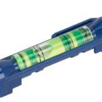 Vulcan LM001 Level Line, 3 in L, 1-Vial, Nonmagnetic, Plastic, Blue