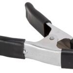 Vulcan JL27524 Spring Clamp, 1 in Clamping, Steel/PVC, Chrome, Silver