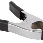 Vulcan JL27526 Spring Clamp, 2 in Clamping, Steel, Chrome, Silver