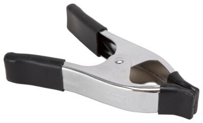 Vulcan JL27526 Spring Clamp, 2 in Clamping, Steel, Chrome, Silver