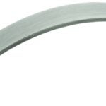 Amerock Candler Series BP29355AS Cabinet Pull, 5-3/16 in L Handle, 1-3/16 in Projection, Zinc, Antique Silver