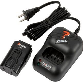 Paslode 902667C Battery Charger, Lithium-Ion Battery, Orange