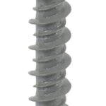 Rock-On 23306 Screw, #9 Thread, 1-1/4 in L, Flat Head, Phillips, Torx Drive, Type S Point, Steel