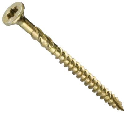 GRK Fasteners R4 02101 Framing and Decking Screw, #9 Thread, 2-1/2 in L, Star Drive, Steel, 100 PK