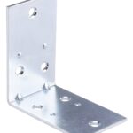 ProSource BH-6033L Corner Brace, 2-1/2 in L, 2-1/2 in W, 2-1/2 in H, Steel, Zinc-Plated, 2 mm Thick Material Sells in Quantity of 10