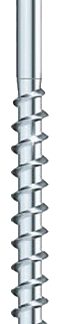 GRK Fasteners FIN/Trim 17724 Screw, #8 Thread, 1-1/2 in L, Trim Head, Star Drive, Steel, 100 PK