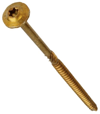 GRK Fasteners RSS 12281 Structural Screw, 3/8 in Thread, 6 in L, Partial Thread, Washer Head, Star Drive, Type 17 Point