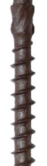 GRK Fasteners Kameleon 67158 Deck Screw, #9 Thread, 2-1/2 in L, Coarse Thread, Flat Head, Star Drive, Type 17 Point, 100/PK