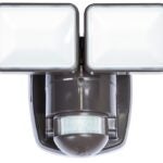 Heath Zenith HZ-5846-BZ Motion Activated Security Light, 120 V, LED Lamp, 1250 Lumens Lumens, Polycarbonate Fixture