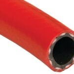 Abbott Rubber T18 Series T18004002 Air/Water Hose, 3/8 in ID, Red, 100 ft L