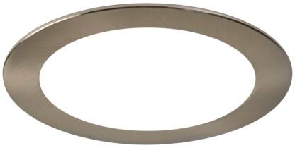 Liteline SLM6-40-BN Recessed Retrofit, 12 W, 100 to 135 V, LED Lamp, Brushed Nickel