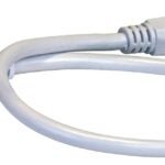 Liteline FBT6100-WH-3 Fluoro Bar Flexible Connector, 18 AWG Wire, White