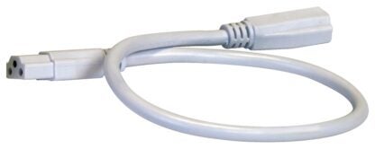 Liteline FBT6100-WH-3 Fluoro Bar Flexible Connector, 18 AWG Wire, White