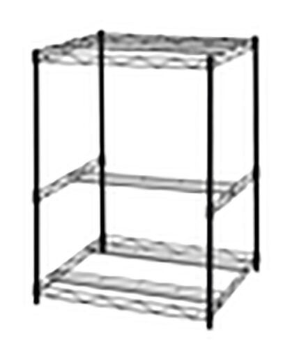 Landscapers Select PS-0011 Tool Rack, 20-3/4 in W, 32 in H, 24 in L, Steel, Powder Coated