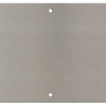 National Hardware N270-314 Kick Plate, 30 in L, 6 in W, Satin Nickel Sells in Quantity of 2