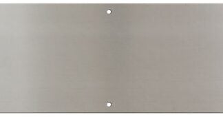 National Hardware N270-314 Kick Plate, 30 in L, 6 in W, Satin Nickel Sells in Quantity of 2