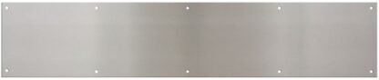 National Hardware N270-314 Kick Plate, 30 in L, 6 in W, Satin Nickel Sells in Quantity of 2