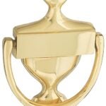 National Hardware N336-216 Door Knocker, Brass Sells in Quantity of 2