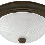 Canarm IFM21313 Ceiling Light Fixture, 2-Lamp, Oil-Rubbed Bronze Fixture