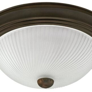 Canarm IFM21313 Ceiling Light Fixture, 2-Lamp, Oil-Rubbed Bronze Fixture