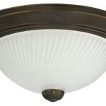 Canarm IFM21113 Ceiling Light Fixture, 2-Lamp, Oil-Rubbed Bronze Fixture