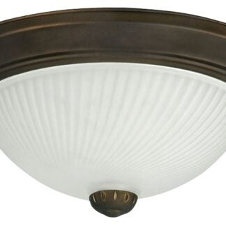 Canarm IFM21113 Ceiling Light Fixture, 2-Lamp, Oil-Rubbed Bronze Fixture