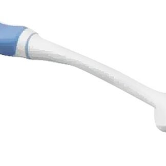 Simple Spaces YB33273L Dishwash Brush, 1-1/8 in L Trim, 2-1/4 in W Brush, PP/PVC Bristle, 12 in L, PP/TPE Handle