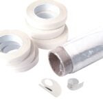 Climaloc CI22285 Insulating Film, 64 in W, 0.9 mil Thick, 25 ft L, Clear