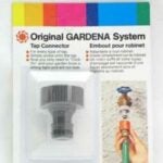 Gardena 6904 Connector Tap, 3/4 in, Female, Plastic